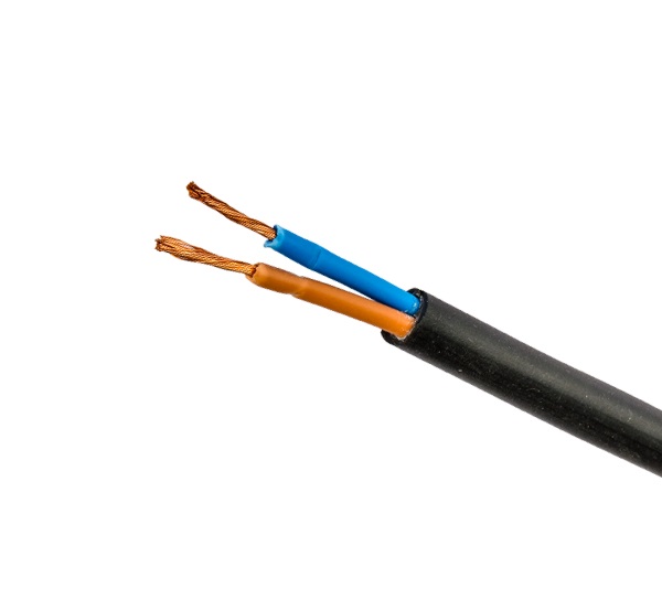 Cablu flexibl din cupru cauciucat 2 x 1 mm H05RR-F