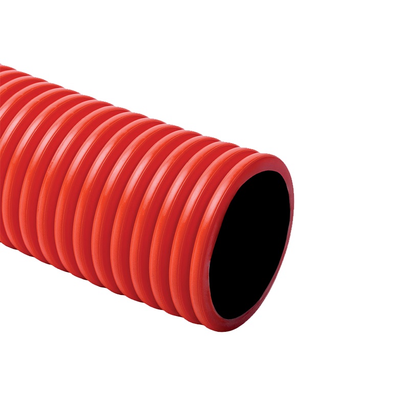 Tub corugat protectie cabluri electrice D52 mm  D63 mm 25 metri
