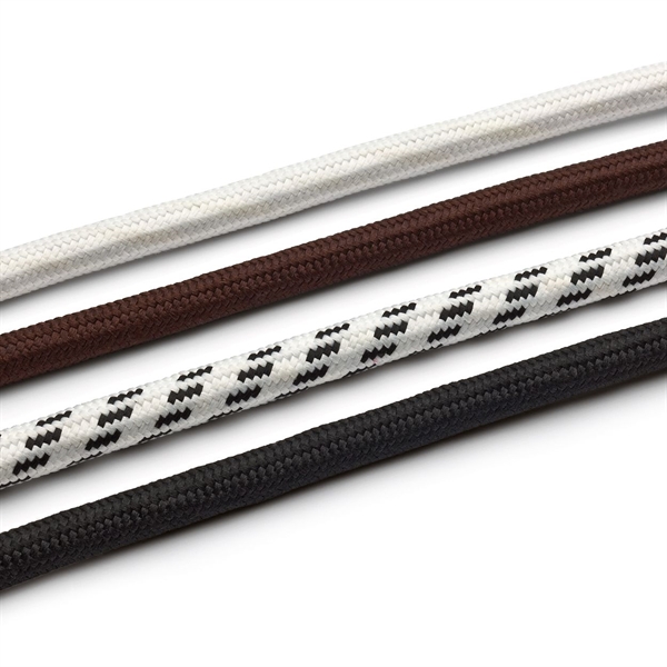 Cablu invelis textil 3 x 0.75 mm 5 metri culoare negru 