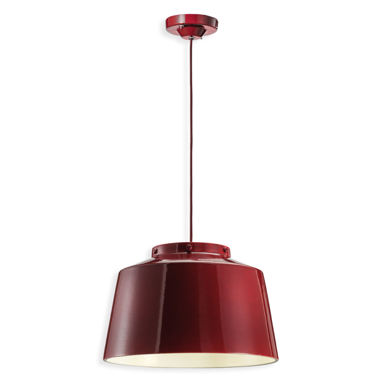 Corp iluminat suspendat retro vintage bordeaux C2001