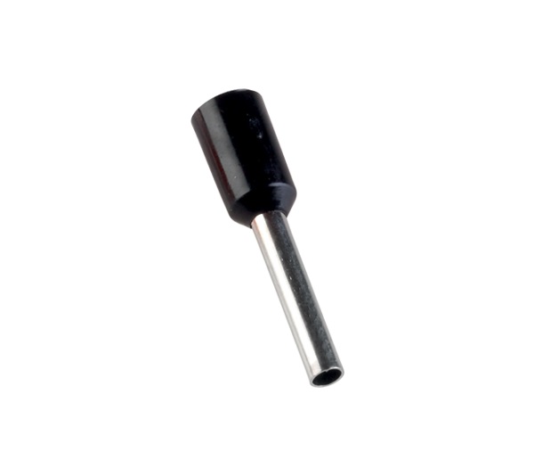 Pini cablu  Tip E 1,5 mm Negru 